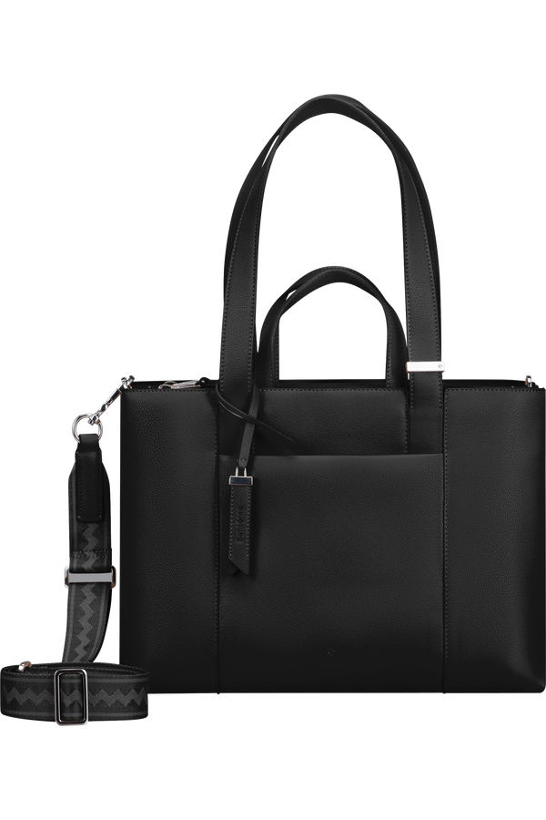 Samsonite Brightbeyond Org. Tote 14.1' 3 Comp  Noir