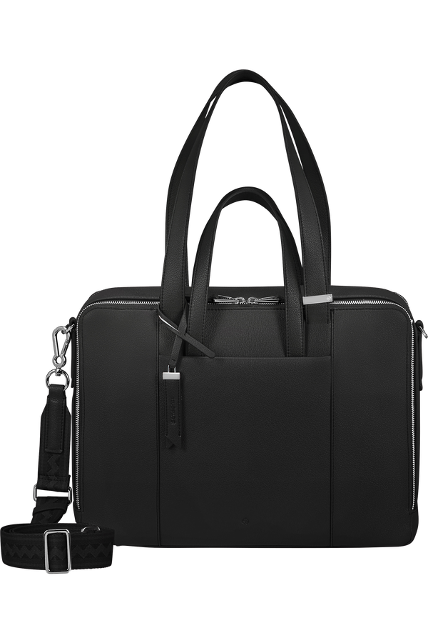 Samsonite Brightbeyond Bailhandle 15.6' 2 Comp  Noir