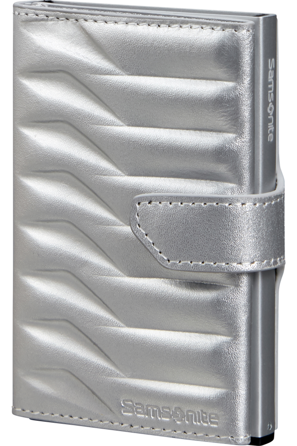 Samsonite Alu Fit Slide-up Wallet Proxis  Argent