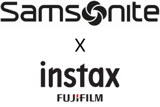 Samsonite x Instax Fujifilm - Logo